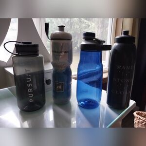 Water Bottles ; 4